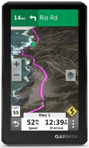 Garmin Zumo XT motorcycle GPS birdview